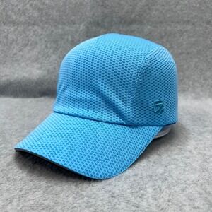 Solid Blue Mens Gadiemkensd Outdoors Sports Mesh Running Hat Adjustable OSFM